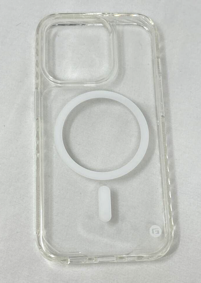 Clckr G-Form MagSafe Clear Case for Apple iPhone 15 Pro 6.1" Diamond Cover