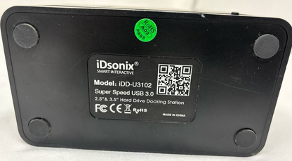 iDsonix Super Speed USB C 3.0 2.5" & 3.5" Hard Drive Docking Station Plugable