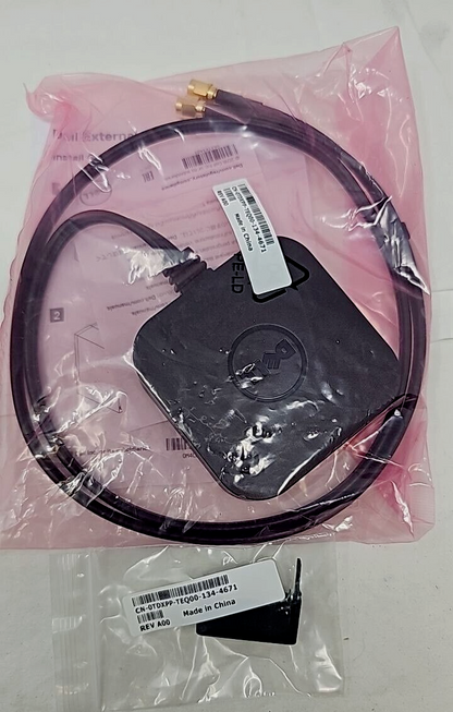 Dell 0TDXPP WiFi Universal External Antenna Boost Dual SMA Connectors OEM Black