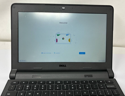 Dell Chromebook 11 P22T 11.6" 16GB Intel Celeron 2.16 GHz 4GB RAM Laptop Black