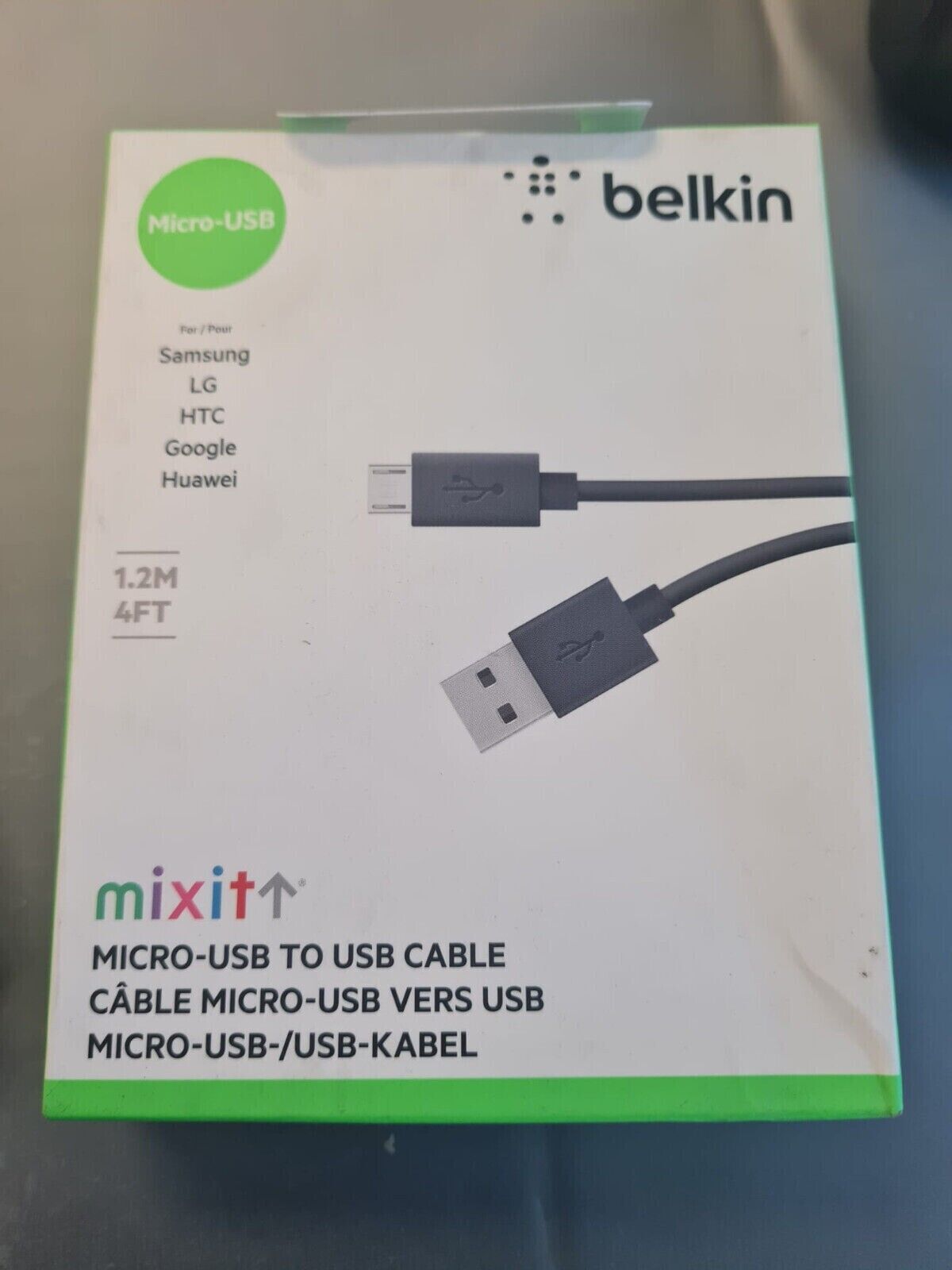 Belkin Mixit Micro USB to USB Fast Charging Cable JBL Fire TV l-1866 and more