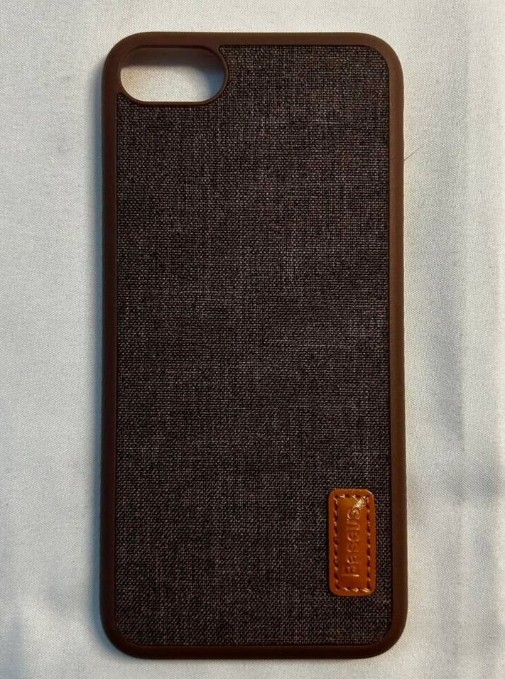 Baseus Sunie Case for iPhone 6 6S 7 8 SE Grain Fabric Jean Shockproof Slim Cover