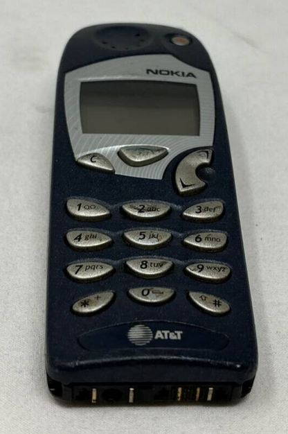 Nokia 5165 AT&T Digital Vintage Rare Cell Phone Wireless For Collectors 2G READ