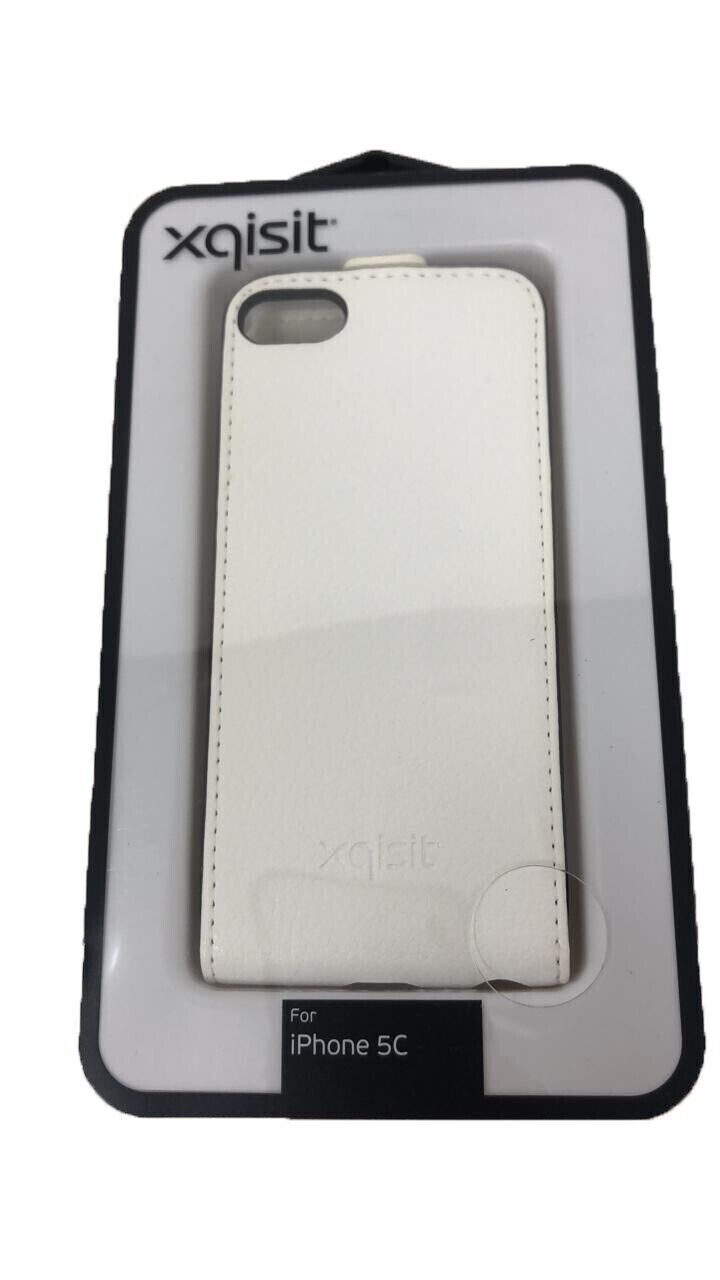 Leather White Case for Apple iPhone 5C 5S SE 1st Gen Front and Back Protection