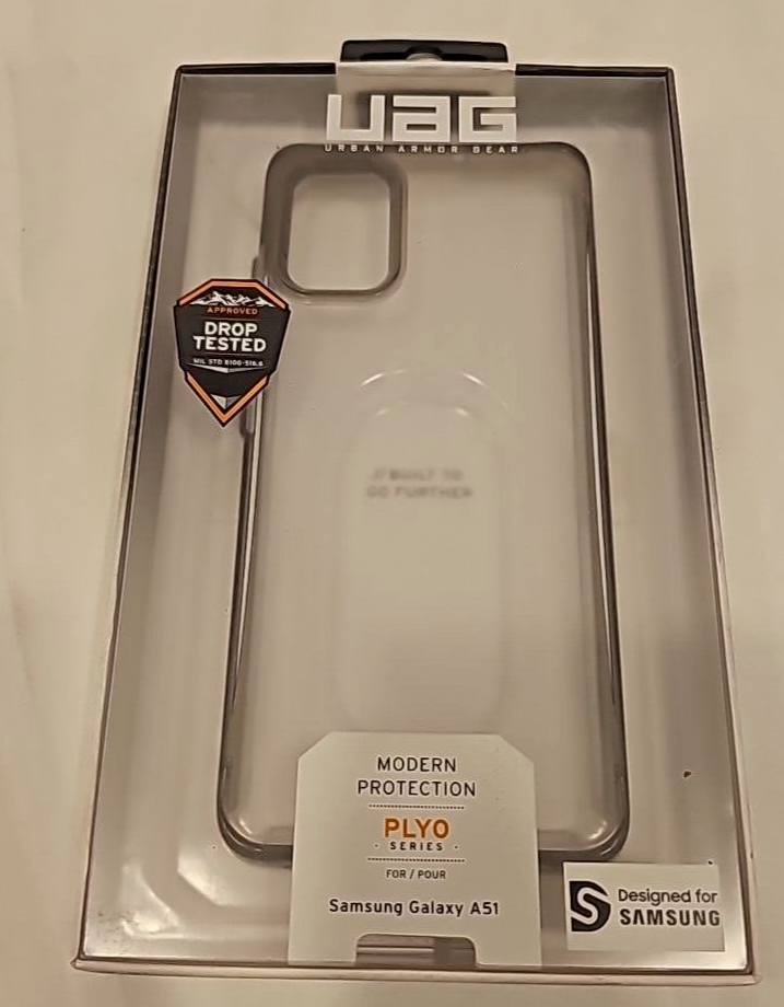 UAG Plyo Series Protective Cover Case for Samsung Galaxy A51 5G Ice Clear