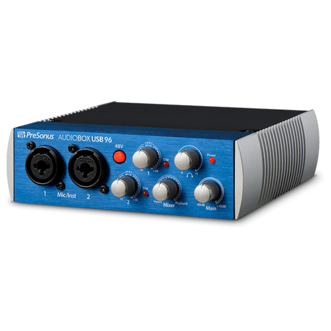 Presonus Audiobox USB 96 Recording Kit USB Advanced Audio Interface 2 Channel