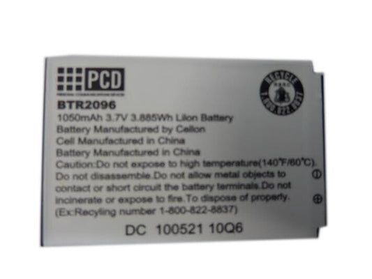 Battery Replacement BTR2096 1050mAh For PCD CL252EN Original Standard Cellphone