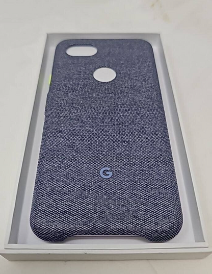 Genuine Case for Google Pixel 3a XL Fabric Protective Back Cover Seascape Navy