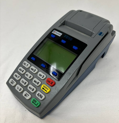 First Data FD50 Pin Pad Credit Card Terminal Payment Reader Scanner USB