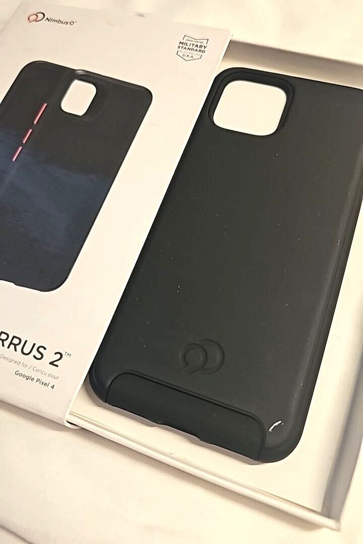 Nimbus9 Cirrus 2 Protective Case HardShell for Google Pixel 4 Black GOPIX464B