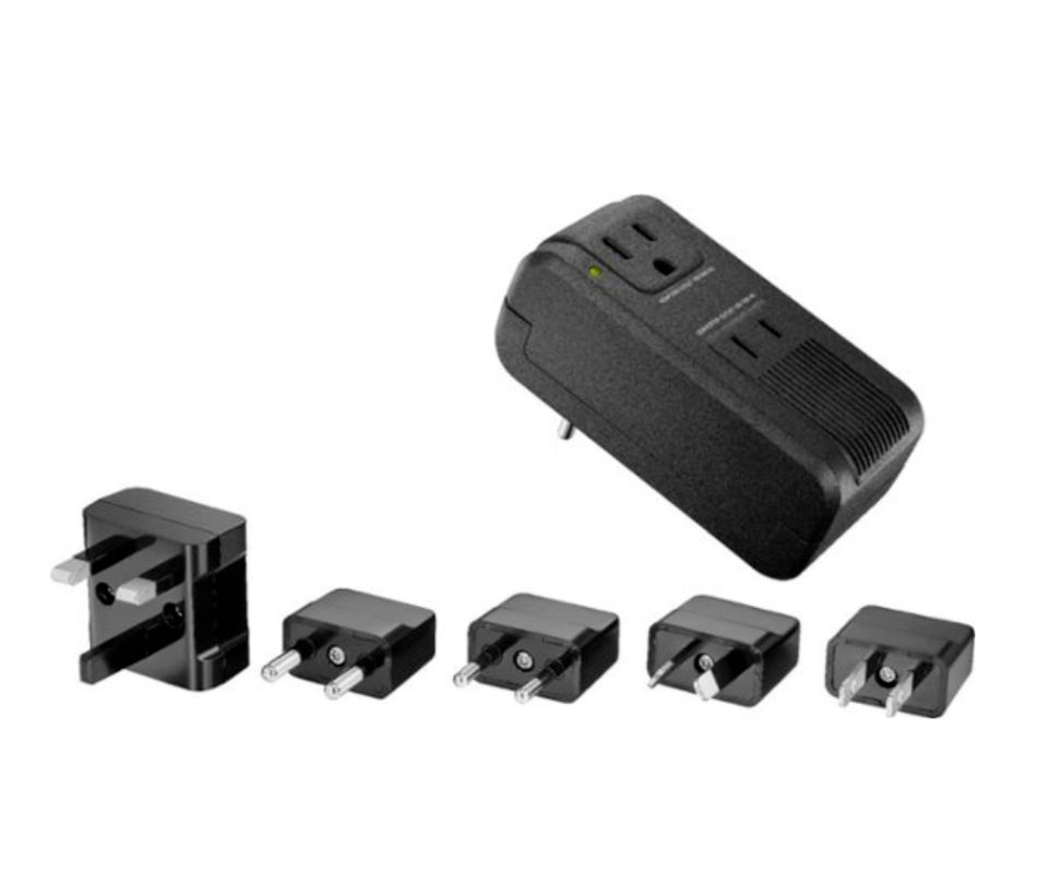 Insignia NS-MTCA Travel Essentials Adapter and Converter Multiple Plugs World