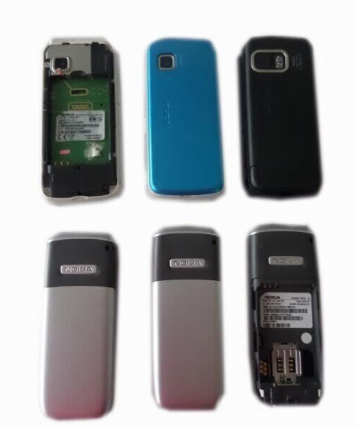 6 Lot Nokia 2610 5230 5800 BAR Antique Mobile Phone 850 GSM ATT Wholesale Used