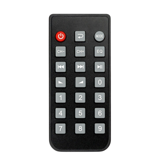 Pyle Bluetooth Remote Control for Home Audio Amplifier PTA44BT PDA7BU PPRE70BT