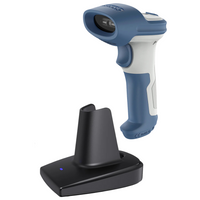 Inateck 2D Wireless Barcode Scanner 2.4Ghz GS1 Barcode Reader Gun Bluetooth 5.0