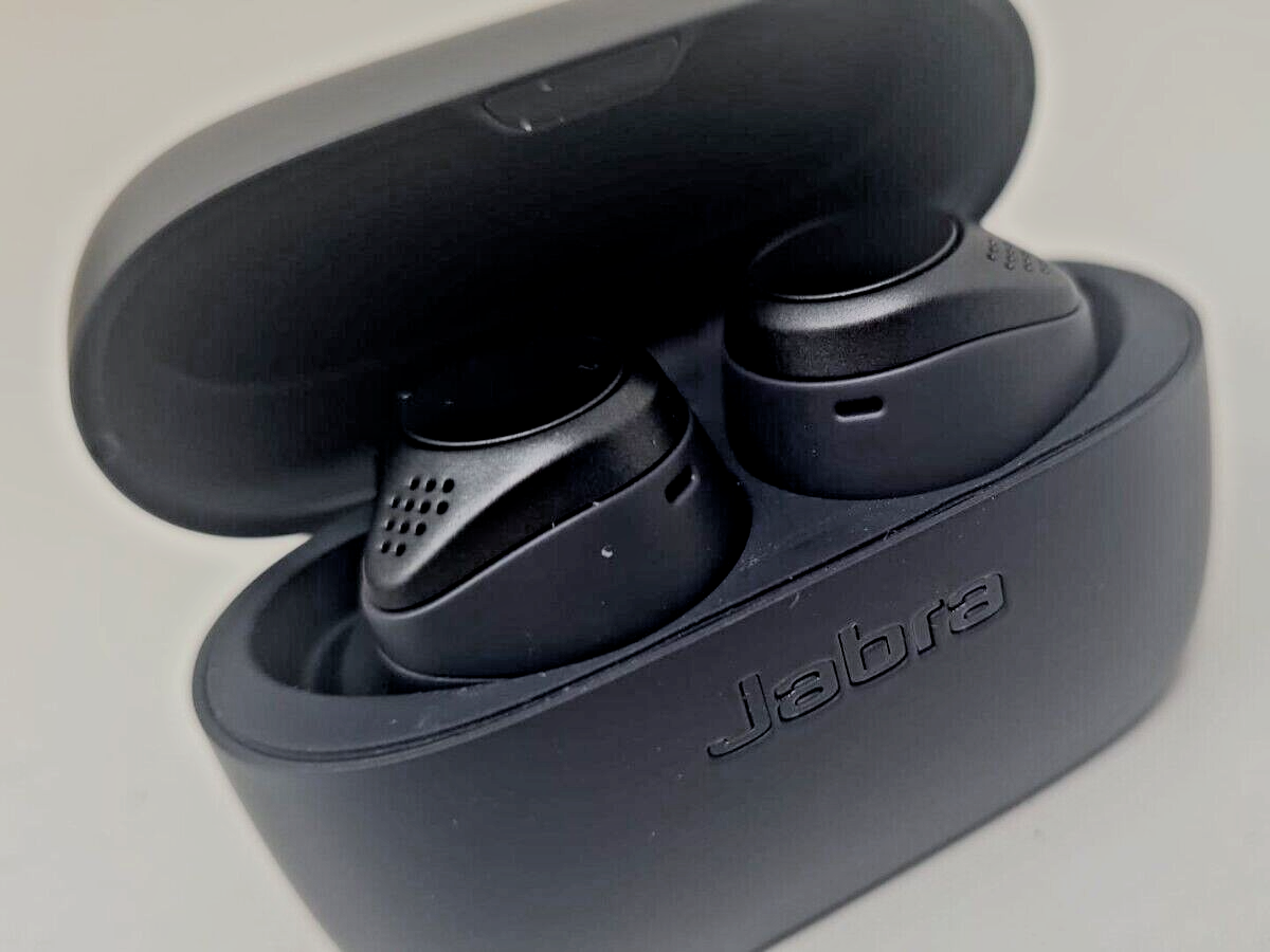 Jabra Elite 75t True Wireless Earbuds In Ear ANC Titanium NON working READ