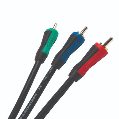 Monster RCA Component Video RGB Cable 12ft  Just Hook It Up High Quality Thick