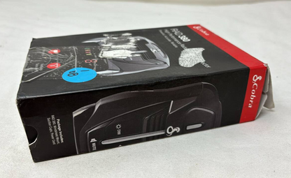 Cobra RAD 380 Laser Radar Detector Long Range Car LaserEye Front Rear READ