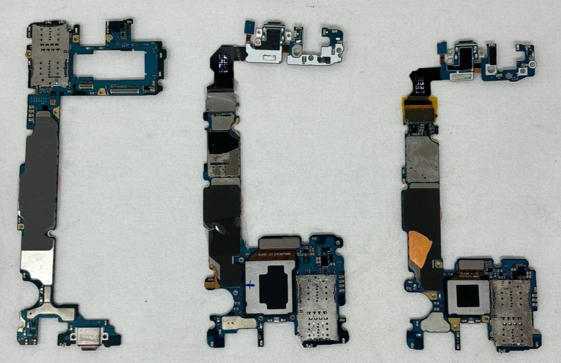 Lot of 6 Mainboard Replacement Samsung Note 8 9 Galaxy S8 S9 S10+ Untested READ