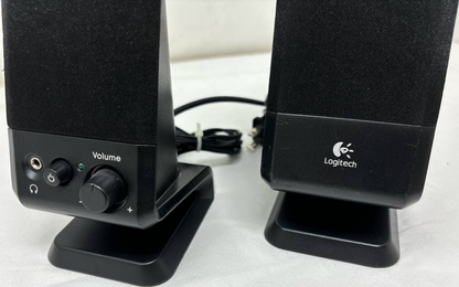 Logitech R-10 Multimedia Computer 2.0 Stereo Speakers Pair 4W Wired  for PC