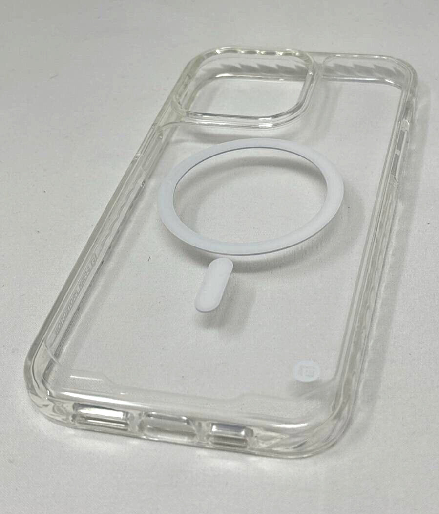 CLCKR G-Form Diamond MagSafe Case for iPhone 15 Pro Max 6.7" Clear Back Cover