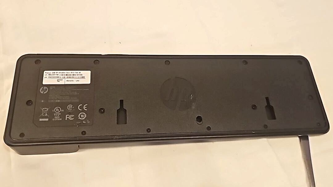 HP HSTNN-1X10 UltraSlim Docking Station 2013 for ProBook EliteBook ZBook Black