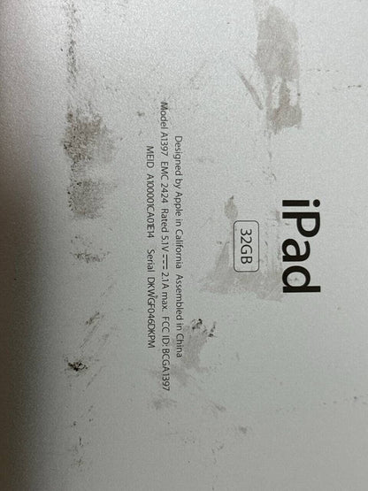 Apple A1397 iPad 2 Tablet WiFi 64GB 9.7" Touchscreen Camera iOS Silver Original