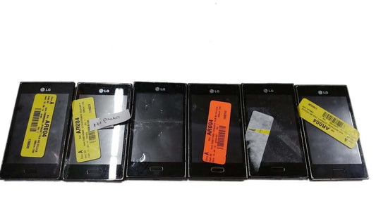 6 Lot LG LG 40G Optimus Extreme Tracfone Wireless Locked Android Smartphone Used