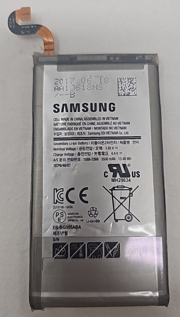 Battery EB-BG955ABA Replacement 3500mAh For Samsung Galaxy S8 + Plus G955 OEM