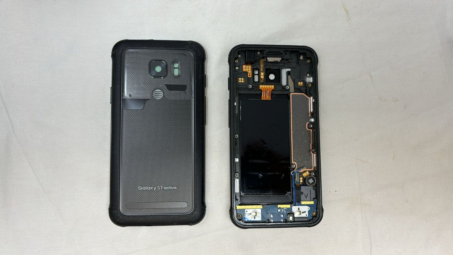 Original Rear Back Housing G891A Replacement For Samsung Galaxy S7 Active Black