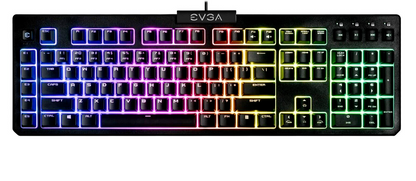 EVGA Z12 Wired Gaming Full Size Keyboard RGB LED To Replace Keys and Parts Works