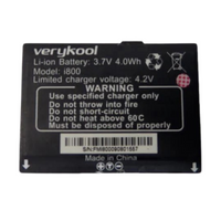 Battery For Verykool i800 Original Black Cellphone 3.7V Lithium OEM Replacement