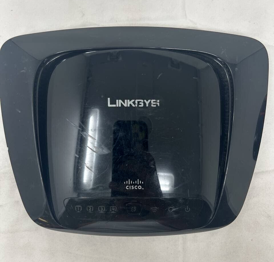 Linksys Wireless WiFi Router WRT160N Internet Broadband Black with MU-MIMO