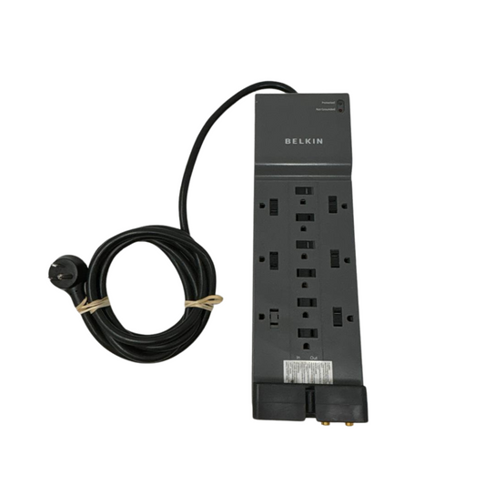 Belkin AS21200-08 Surge Protector 12 Outlet Ethernet Cable Satellite Protection