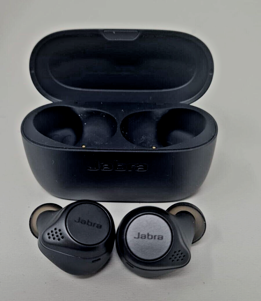 Jabra Elite 75t True Wireless Earbuds In Ear ANC Titanium NON working READ