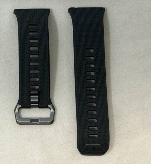 Fitbit Ionic Watch Rubber Band Strap Wristband Replace for FB503 S P Dark Blue