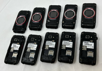 10 Lot Casio C781H G'zOne Ravine 2 Wireless Bluetooth Flip Cell Phone Handset