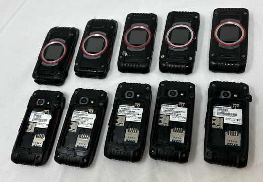 10 Lot Casio C781H G'zOne Ravine 2 Wireless Bluetooth Flip Cell Phone Handset