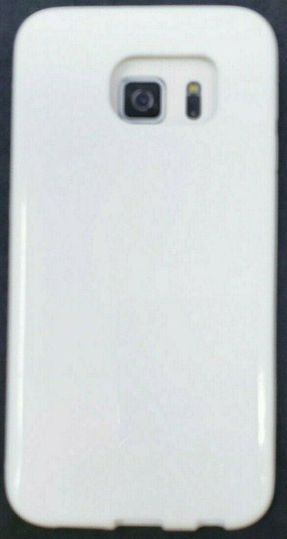 White Xqisit Flex Case For Samsung Galaxy S6 Back Protective Cover Original