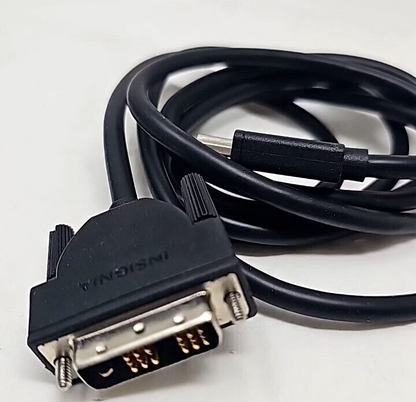 Insignia HDMI to DVI-D Male Cable for Monitor Display Projector 1080P Universal