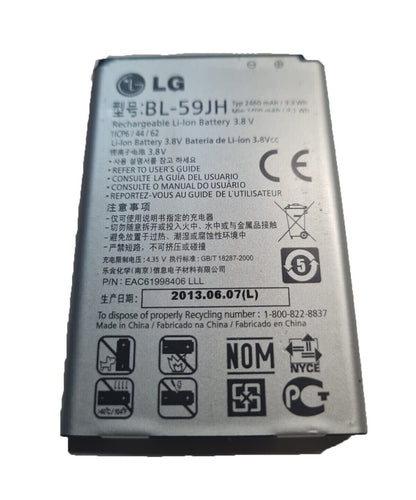 Battery BL-59JH For Enact VS890 Lucid 2 VS870 Optimus F3 VM720 MS659 P715 F3 OEM