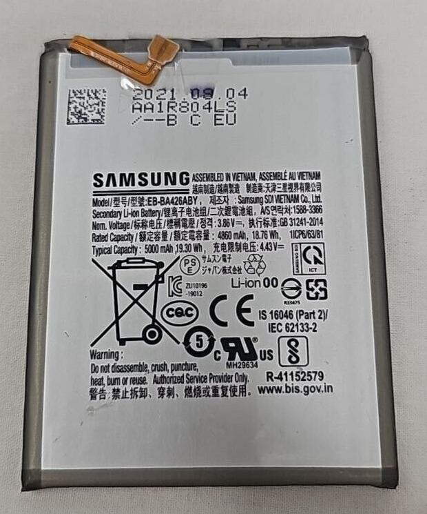 Battery EB-BA426ABY For Samsung A32 5G A326 A42 5G A426 A72 M22 5000mAh 3.8V OEM