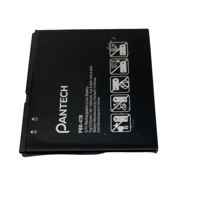 Genuine Battery PBR-47B For Pantech Vybe P6070 3.7V 1230mAh Replacement