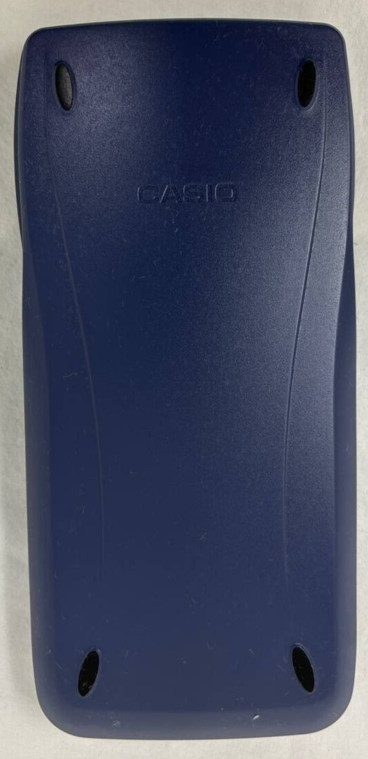 Casio FX-9750GII Standard Graphing Calculator Portable with Cover Blue White