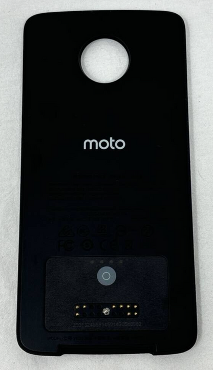 Moto Mod Power Pack Cover Motorola 2.2 mAh For Moto Z Z2 Z3 Z4 Play Black MD100B