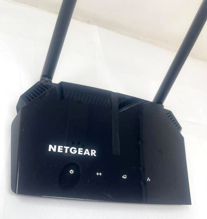 Netgear R6080 Smart WiFi Gigabit Router Dual Band AC1000 NAT Firewall Black Kit