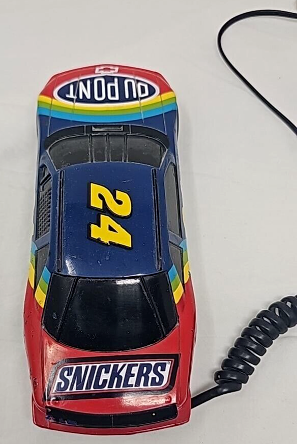 Columbia Tel-Com Jeff Gordon #24 Nascar Race Car Phone Corded Telephone Original