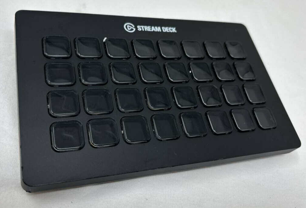 Elgato Stream Deck XL 20GAT9901 Customizable Desktop Interface For PC 32 Button