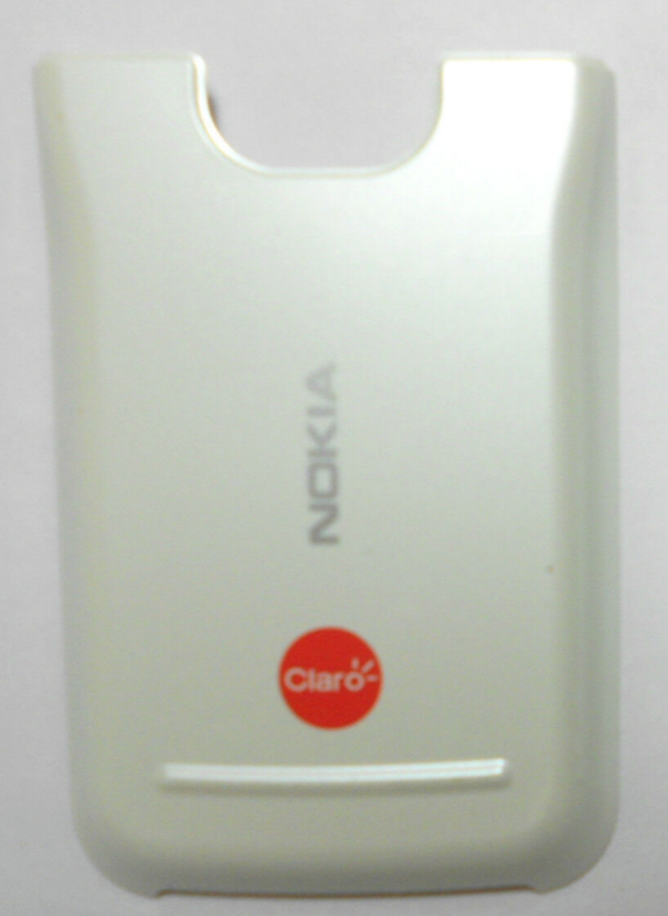 Back Cover Case Phone Battery Door Housing For Nokia 6120 6121 White Original