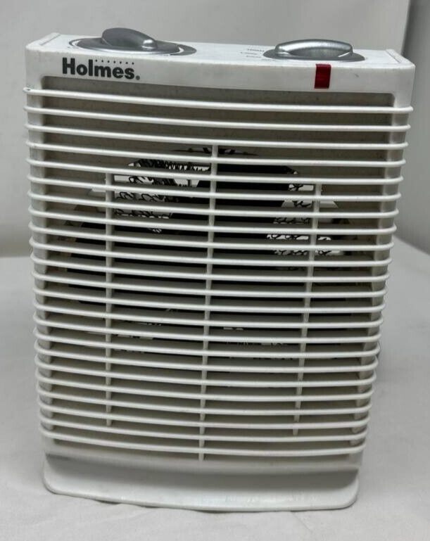 Holmes Portable Desktop Heater Fan Thermostat Indoor and Cool Touch Housing