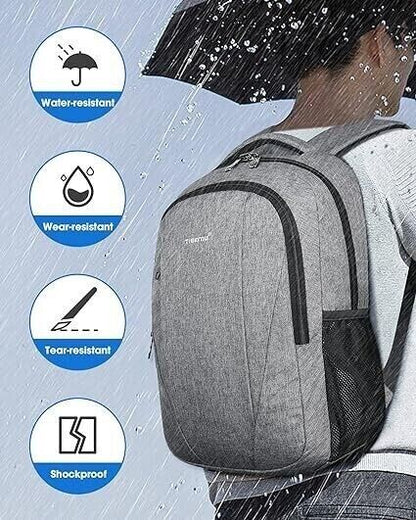 Tigernu Travel Backpack Slim Lightweight USB Charging for Laptop iPad to 15.5"